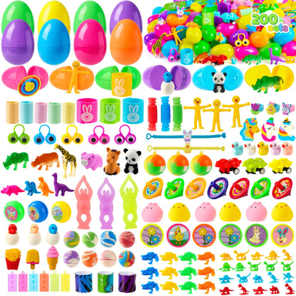Ultimate Prefilled Easter Eggs with Toys & Stickers