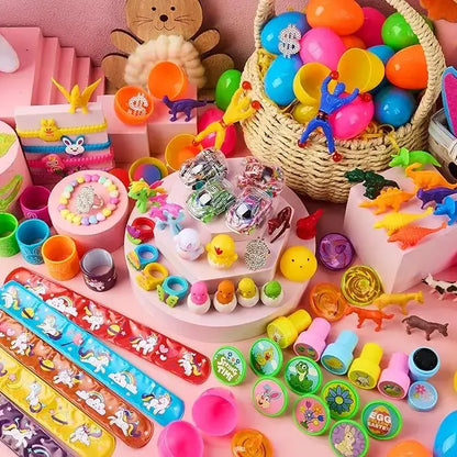 Ultimate Prefilled Easter Eggs with Toys & Stickers