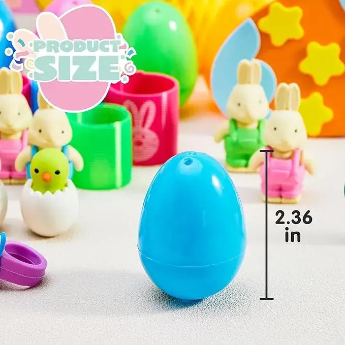Ultimate Prefilled Easter Eggs with Toys & Stickers