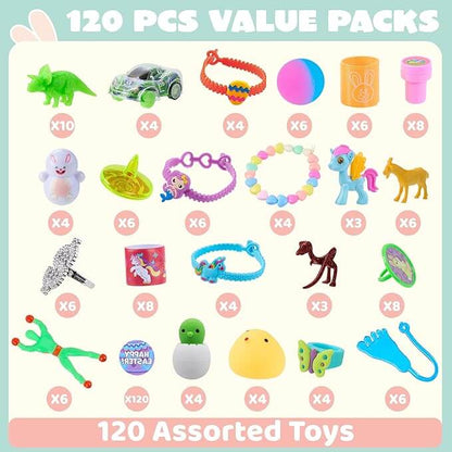 Ultimate Prefilled Easter Eggs with Toys & Stickers