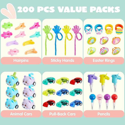 Ultimate Prefilled Easter Eggs with Toys & Stickers
